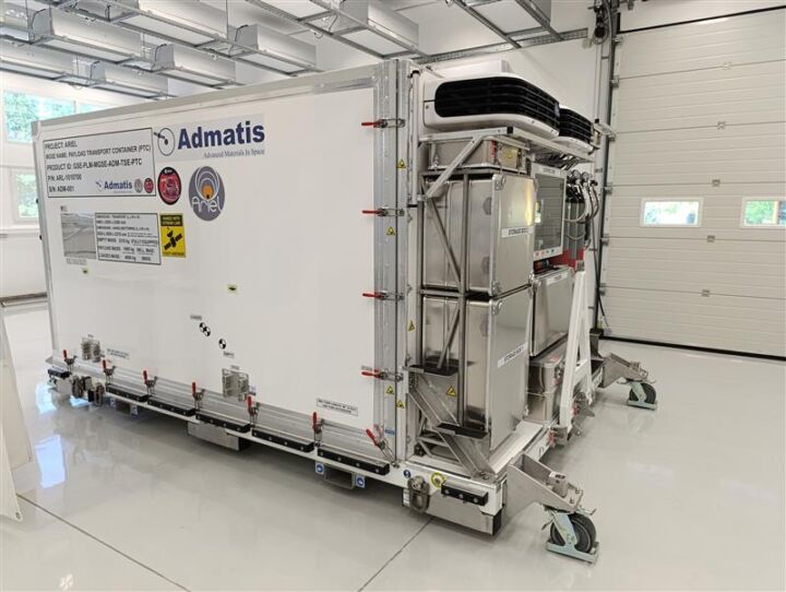 ARIEL Mission payload container shipped – Admatis